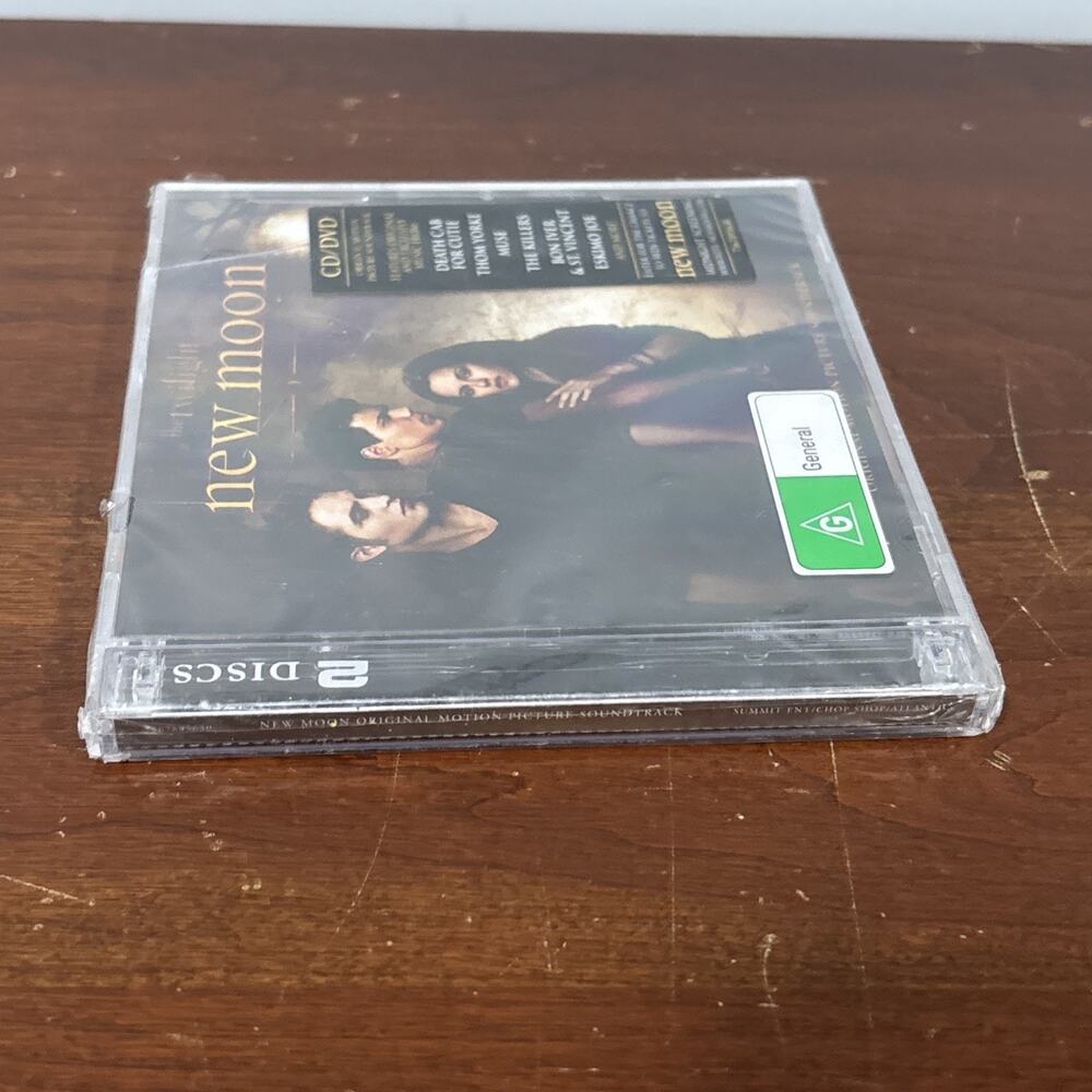 Twilight New Moon Movie Soundtrack CD Plus DVD New Sealed - Picture 5 of 8
